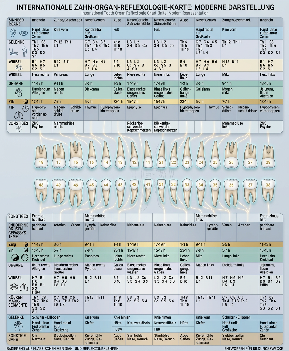 Zahn-Organ-Beziehungen Overview Zahn-Organ-Beziehungen Overview